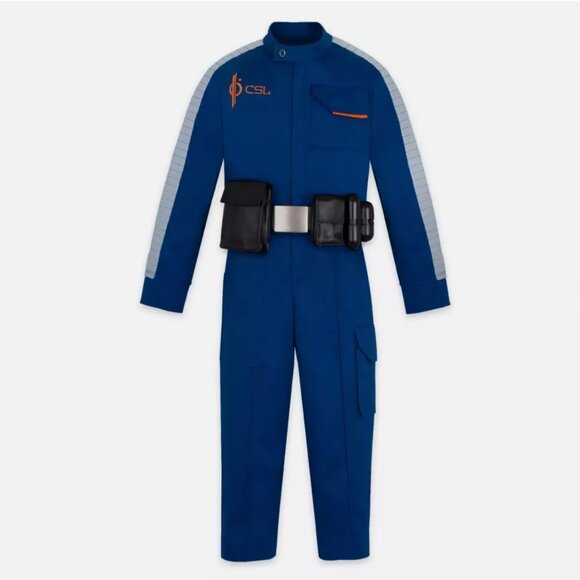 Disney Other - NEW Star Wars Mechanics Jumpsuit Kids Medium Blue Galactic Starcruiser Costume